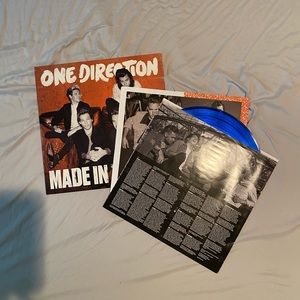 One Direction Made in the Am Record Urban Outfitters Special Edition Blue Vinyl